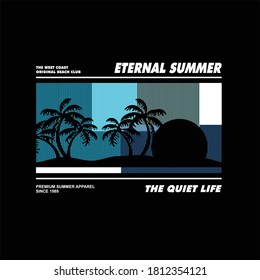 eternal summer line pattern  vintage fashion