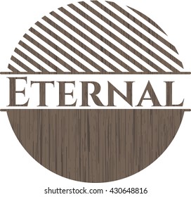 Eternal wood signboards