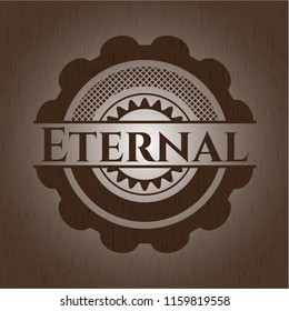 Eternal wooden emblem