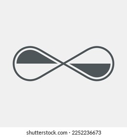 Eternity-Symbol-Qualität Vektorgrafik-Schnitt