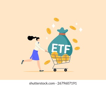 ETF, Fonds, die an der Börse zu Echtzeitpreisen gehandelt werden können, börsengehandelte Fonds