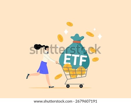 ETF, Funds that can be traded on the stock exchange at real-time prices, exchange-traded funds