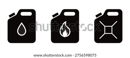 Ethanol Fuel Canister Icon Set – E0, E5, E10, E20, E27, E85 Biofuel and Gasoline Containers 
Vector Illustration