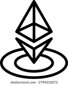 Ether Essence Vector Design Icon Style