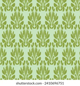 Blooms Éthétiques: Motif Floral Abstrait Harmonieux
