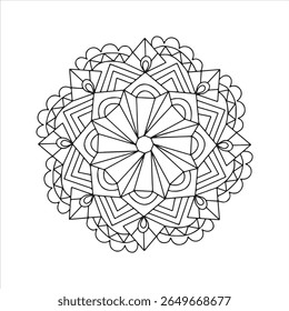 Ethereal Flowers: Dreamy Floral Mandalas