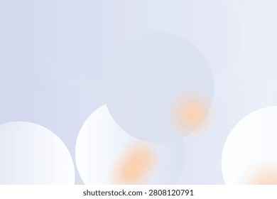 Ethereal glowing orbs on soft gradient background, softblurs light
