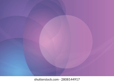 Ethereal gradient circles in soft purple and blue hues softblurs