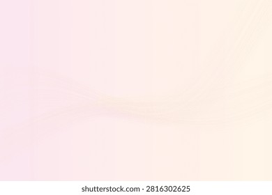 Ethereal gradient wave with soft purple and yellow hues