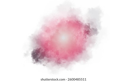 Ethereal Mist Dancing in Soft Colors
