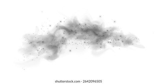 Ethereal Mist and Fog PNG with Soft Smoke Swirls, Transparent Haze, and Dreamy Atmospheric Effect for Abstract Backgrounds.