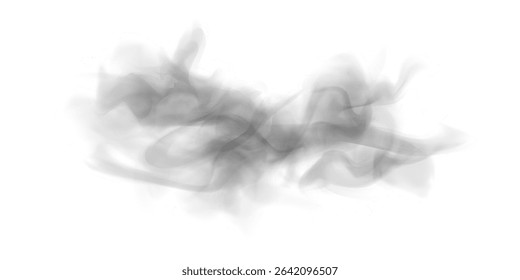 Ethereal Mist and Fog PNG with Soft Smoke Swirls, Transparent Haze, and Dreamy Atmospheric Effect for Abstract Backgrounds.