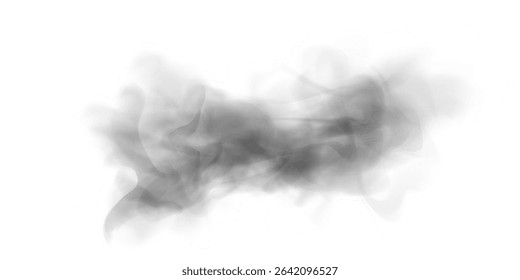 Ethereal Mist and Fog PNG with Soft Smoke Swirls, Transparent Haze, and Dreamy Atmospheric Effect for Abstract Backgrounds.