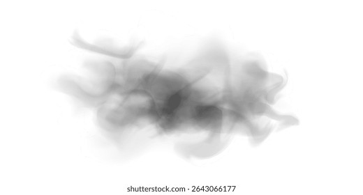 Ethereal Mist and Fog PNG with Soft Smoke Swirls, Transparent Haze, and Dreamy Atmospheric Effect for Abstract Backgrounds.