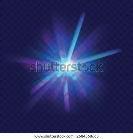 Ethereal overlay crystal light refraction pattern for adding effects to background layouts. Background material Reflection of light Glitter. 