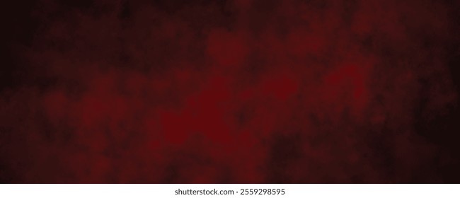 Ethereal Red Fog Spread Across a Dark and Shadowy Canvas, Perfect for Mystical Abstract Concepts
