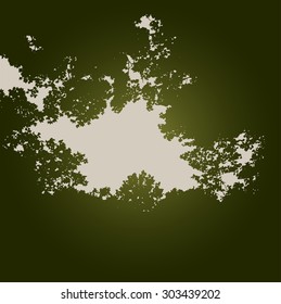 An Ethereal Tree Background With Space for Text