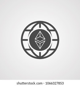 Ethereum coin icon