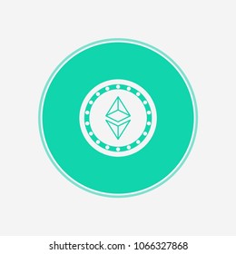 Ethereum coin icon