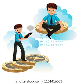 Ethereum crypto currency poster