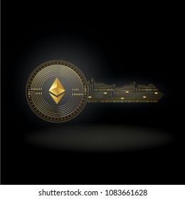 Ethereum Cryptocurrency Coin Private Key