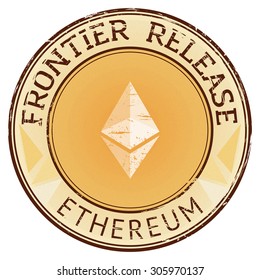 Ethereum Frontier Release stamp