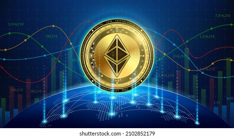 565 Ethereum on world map Images, Stock Photos & Vectors | Shutterstock