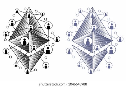 Ethereum Network Illustration