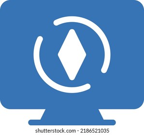 Ilustración del vector etéreo en un fondo transparente.Símbolos de calidad premium.Icono vectorial glifos para el concepto y diseño gráfico.