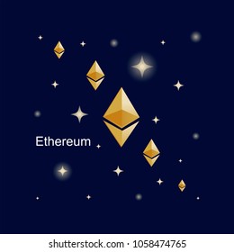 Ethereum. Virtual world of digital currency