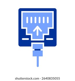 Ethernet Icon Element For Design