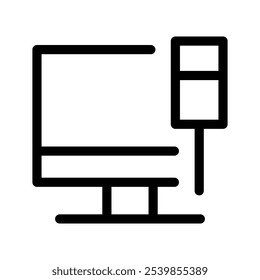Ilustração de design de símbolo de vetor de ícone Ethernet