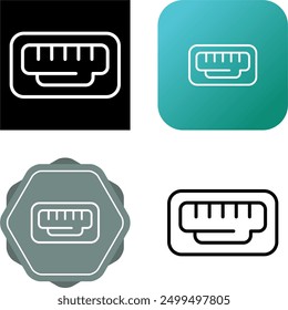 Ethernet Unique Vector Icon Illustration