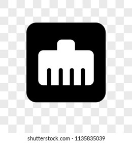 Ethernet vector icon on transparent background, Ethernet icon
