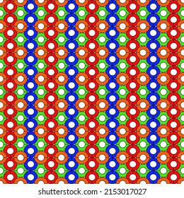 Alfombra de tela ética que adorna textiles nativos. Irate un patrón tribal sin fisuras. Ilustraciones de vectores geométricos trandicionales. Estilo bordado.