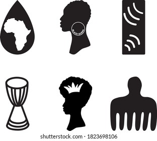 Ethic symbols isolated on white background. Vector illustration.