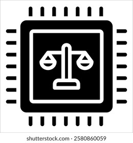 Ethical Ai Icon Element For Design