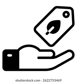 Ethical Brands-pictogram, voor web, app, infographic, enz
