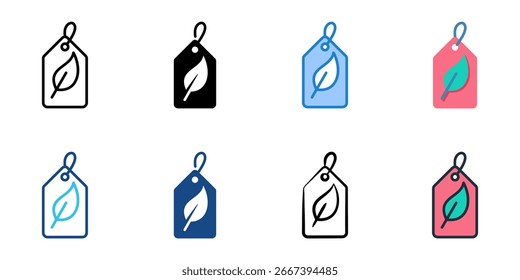Conjunto de iconos de consumismo ético colección de estilo múltiple 
