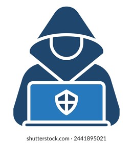 Ethical Hacker icon vector illustration
