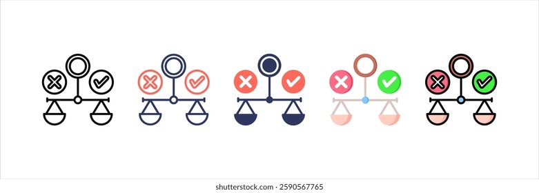 Ethical Multi Style Icon Set