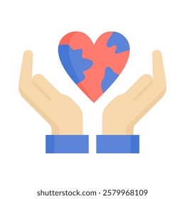 Ethical Sourcing Icon Element For Design