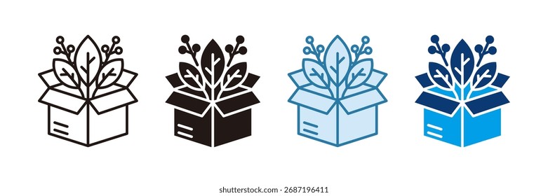 Ethical Sourcing Icon Set Multiple Style Collection