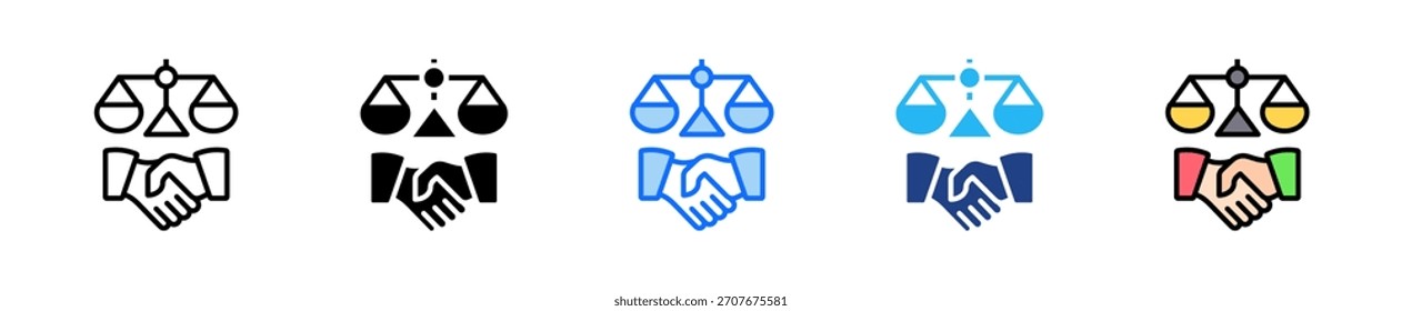 Ethisches Trade-Symbol - Sammlung mehrerer Stile