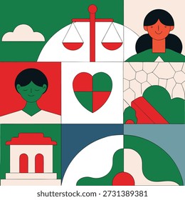 Símbolo de valores éticos y responsabilidad moral.