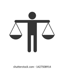 ethics concept icon. Simple element illustration. ethics concept symbol design - Shutterstock ID 1427508914