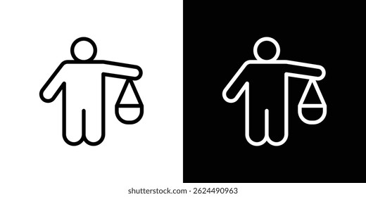 Ethics icon. Logotype vector set