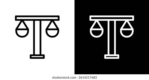 Ethics icon outline collection for web design