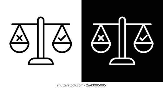 Concepto de símbolo de ícono de ética para Diseño gráfico, Sitio web, interfaz de usuario. EPS