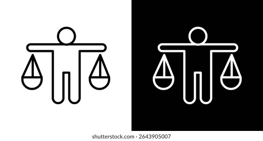 Ethics icon symbol concept for graphic design, Website, UI. EPS